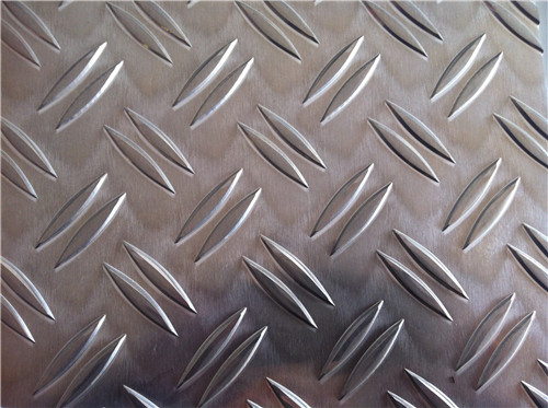 二條筋花紋鋁板